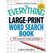 The Everything Large-Print Word Search Book: e50 Easy-to-Read Puzzles